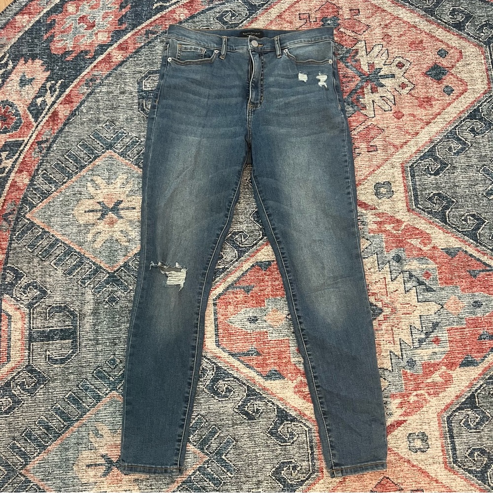 Banana Republic High Rise Skinny Jeans